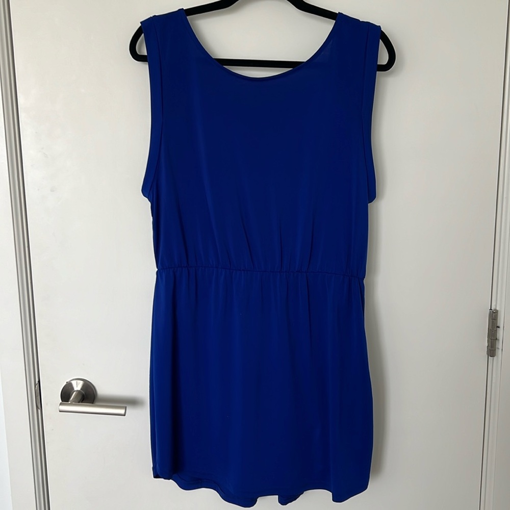 Royal Blue Stretch fit Dress